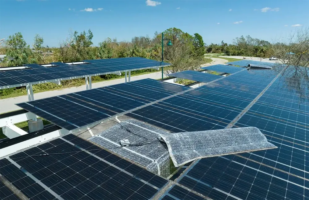 mise en places panneaux