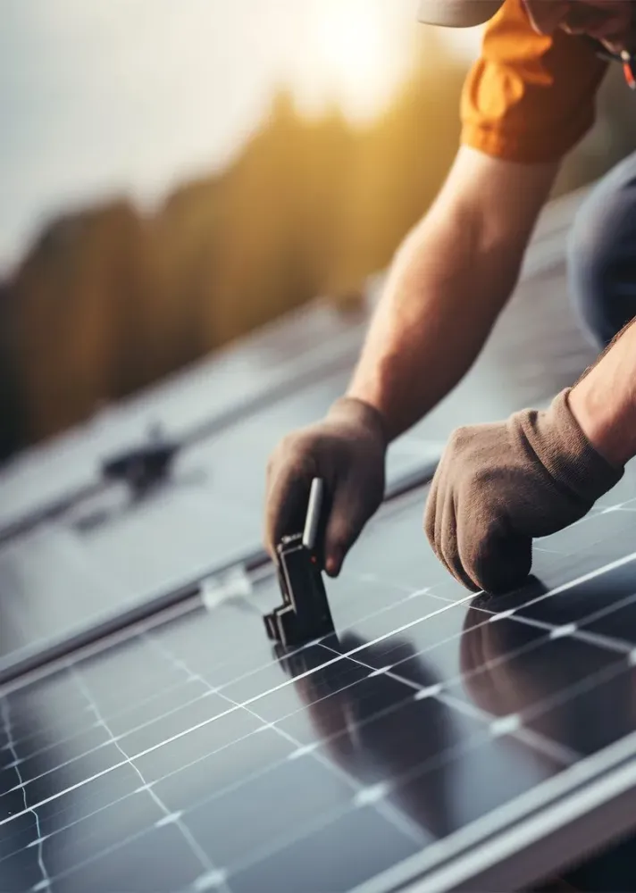 installation panneau